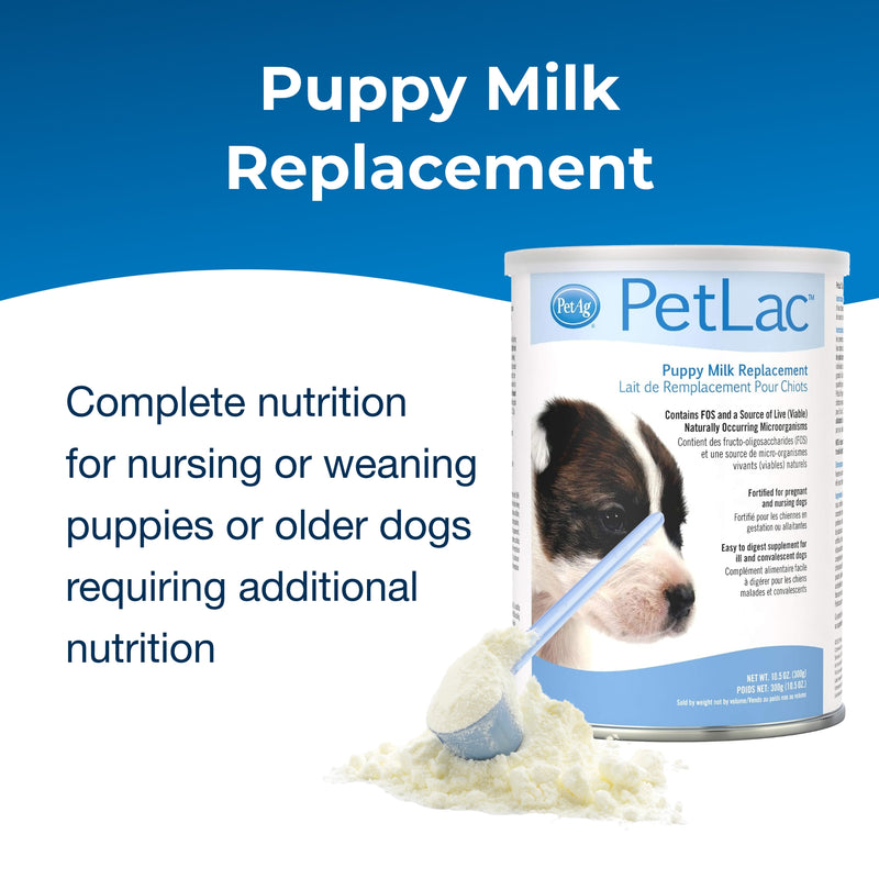 PetAg PetLac Powder for Puppies, 10.5 oz.