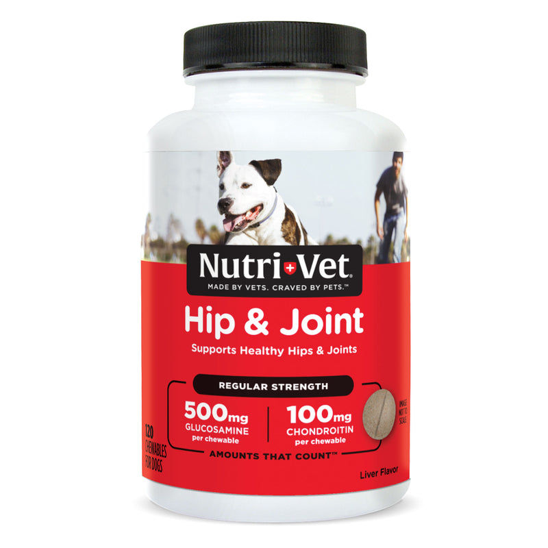 Nutri-Vet Hip & Joint Regular Strength Chewables 120 Count