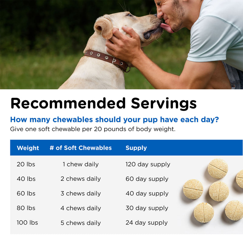 Nutri-Vet Senior-Vite Chewables For Dogs 120 Count