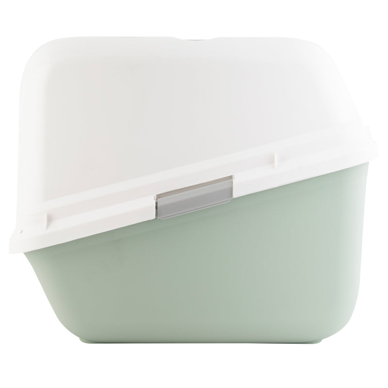 Premium Hooded Cat Litter Box with door