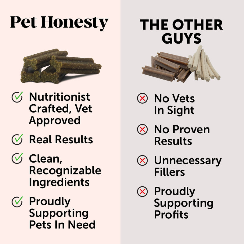 Pet Honesty Allergy Support Fresh Sticks - Pumpkin Peanut Butter (30 ct. Pouch) for Dogs