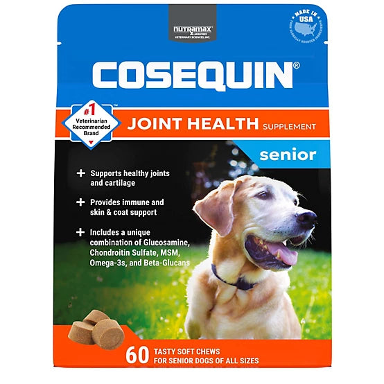 Cosequin Senior Joint Health Dog Supplment, 60 ct.
