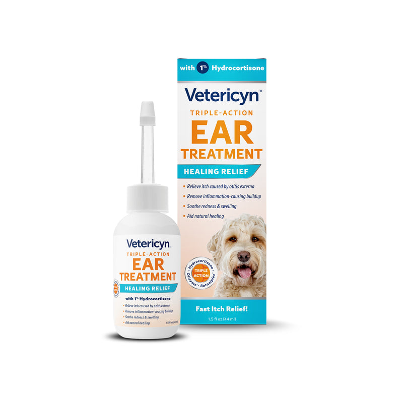 Vetericyn Triple-Action Ear Treatment for Dogs and Cats