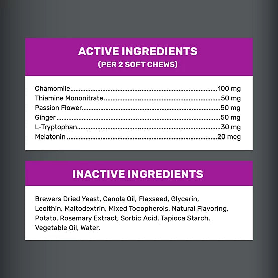 4health Calming Aid with Melatonin Soft Chews for Dogs, 90 ct.