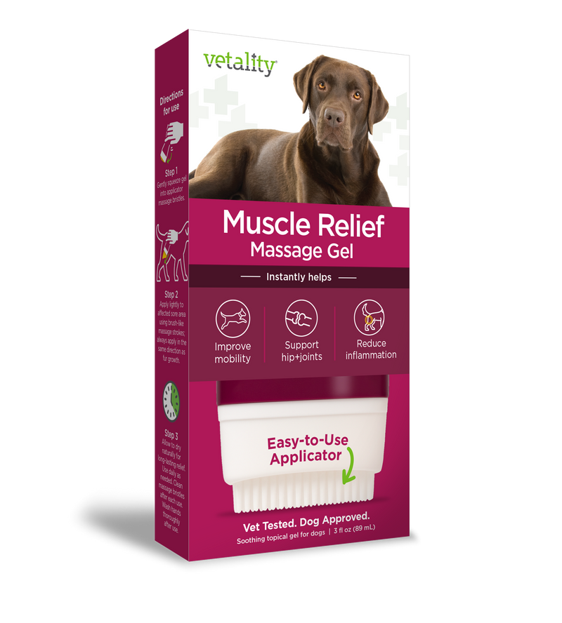 Vetality Muscle Massage Gel 3 fl oz.