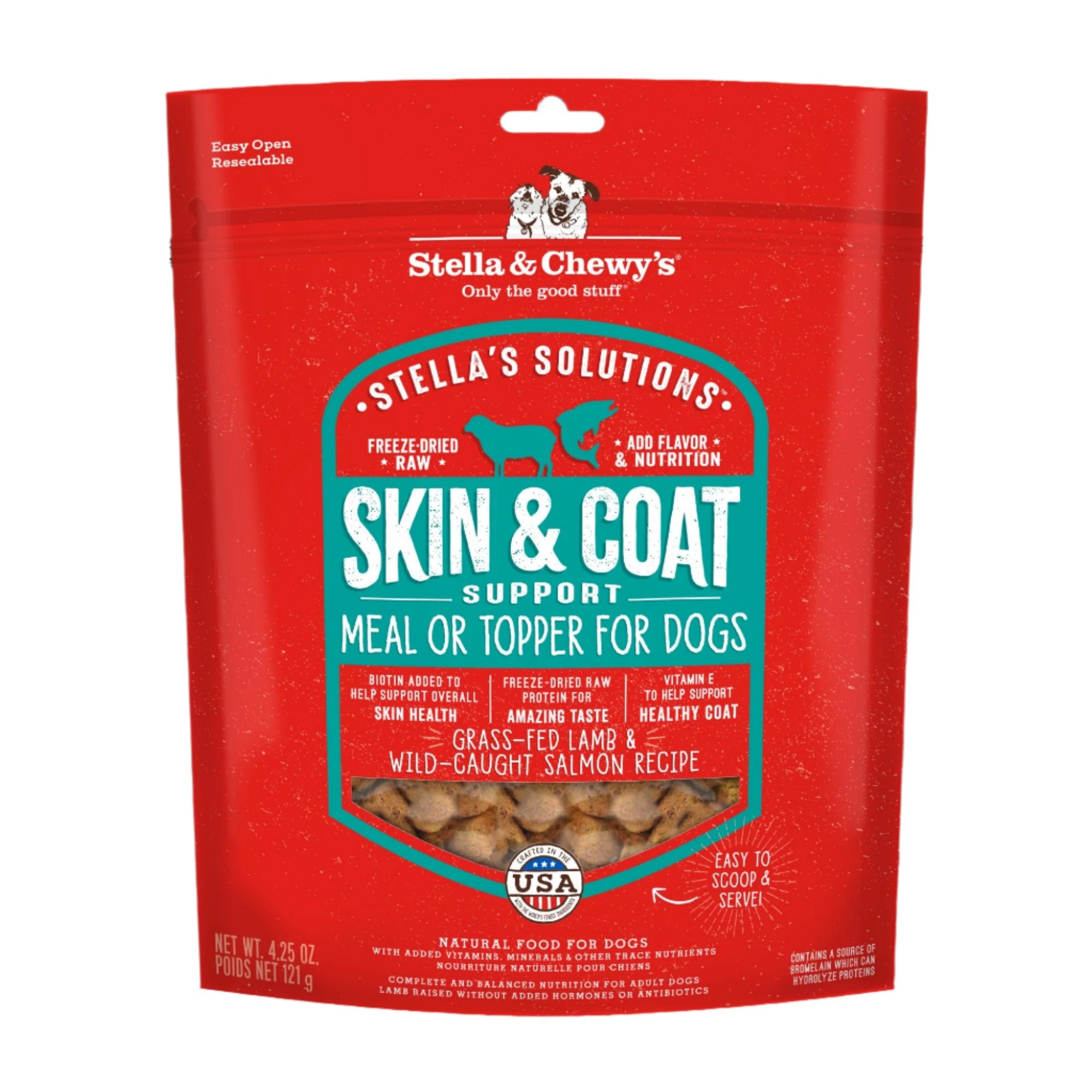 Stella Chewy's Stella's Solutions Skin Coat Boost Freeze-Dried