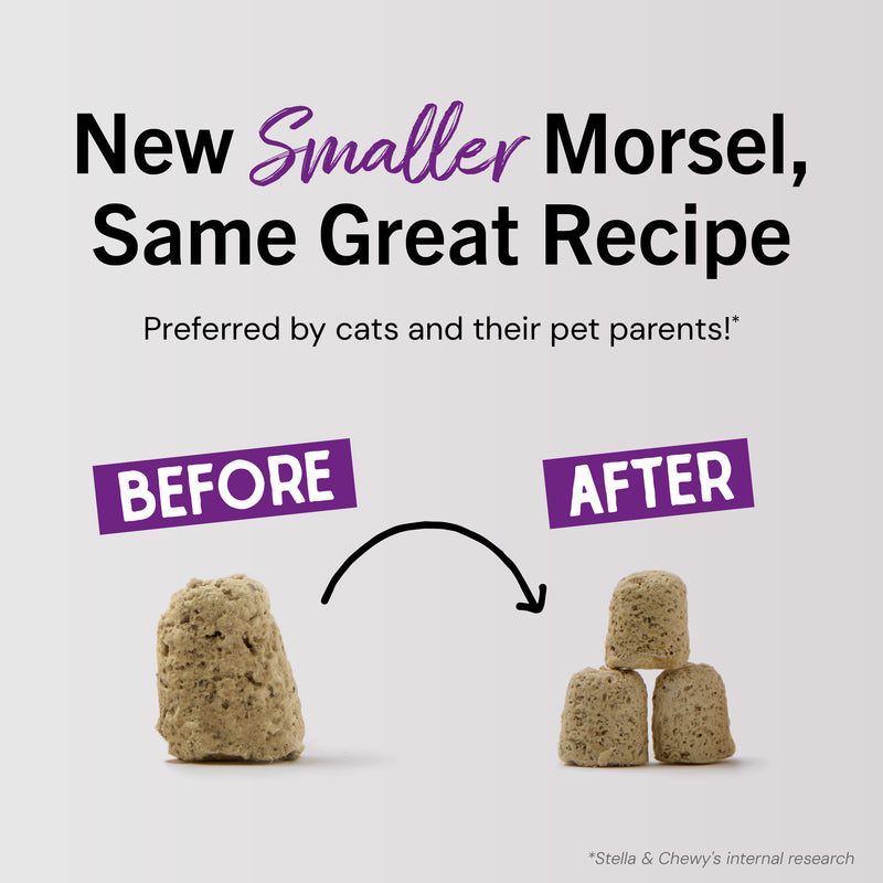 Stella & Chewy's Freeze-Dried Dinner Morsels for Cats - Chick Chick Chicken Recipe - 1 Ounce Bag