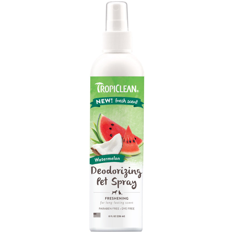 TropiClean Watermelon Deodorizing Spray, 8oz