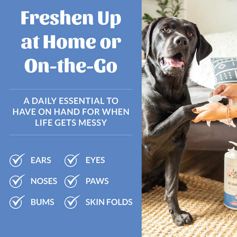 Pet Grooming Wipes 80ct