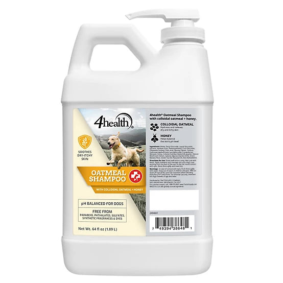 4health Scented Oatmeal Dog Shampoo, 32 oz.