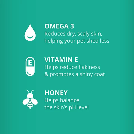 4health Unscented Deshedding Dog Shampoo, 32 oz.