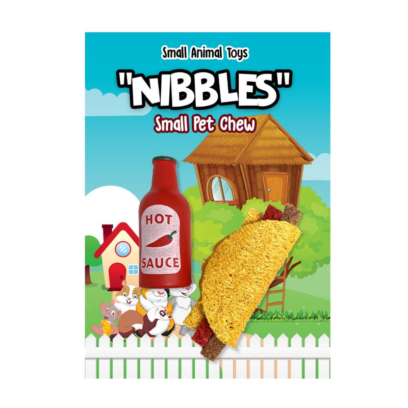 A&E Spicy Taco Chew Toy for Small Animals
