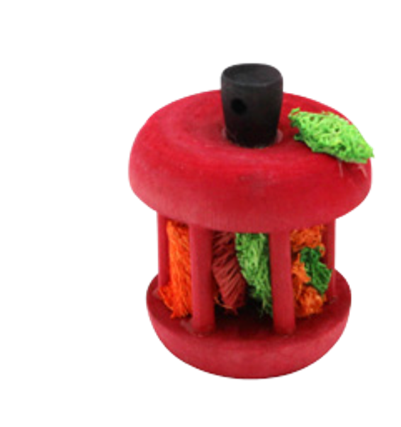 A&E Foraging Apple Enrichment Toy for Small Animals