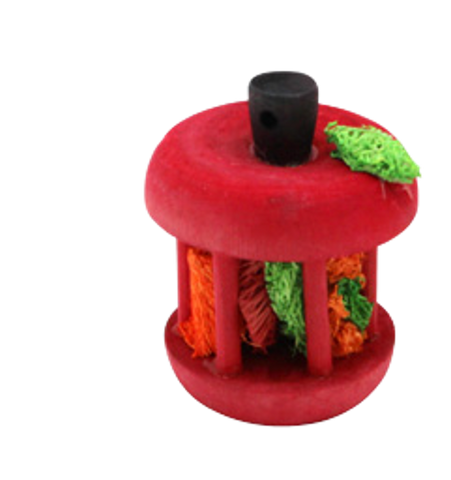 A&E Foraging Apple Enrichment Toy for Small Animals