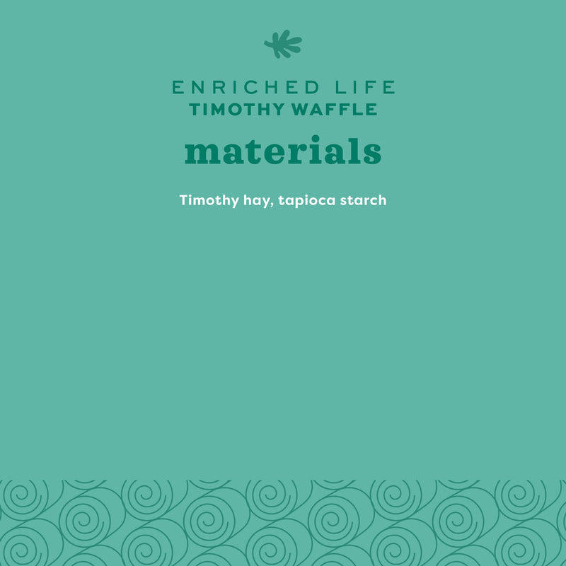 Oxbow Animal Health Enriched Life Timothy Waffle