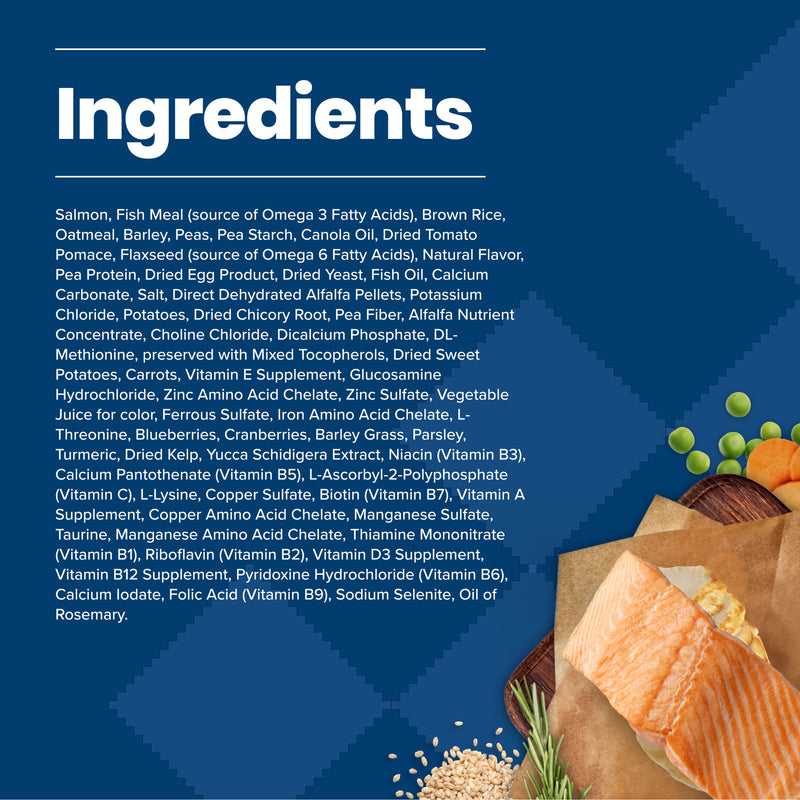 Blue Buffalo Life Protection Formula Adult Dry Dog Food, Helps Build and Maintain Strong Muscles, Made with Natural Ingredients, Salmon & Brown Rice Recipe, 5-lb. Bag