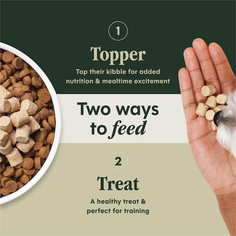 Instinct Raw Boost Mixers Tranquility Freeze-Dried Dog Food Topper, 5.5 oz. Bag