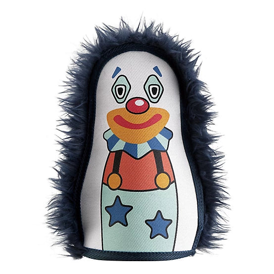 MuttNation Clown Bowling Pin Dog Toy