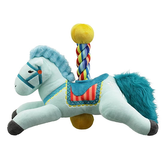 MuttNation Carousel Horse Plush Dog Toy