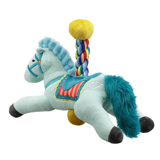 MuttNation Carousel Horse Plush Dog Toy