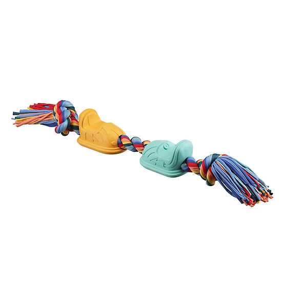 MuttNation Bumper Cars Rope Tug Dog Toy