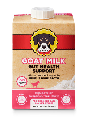 Brutus Broth Goat Milk Food Topper 16oz