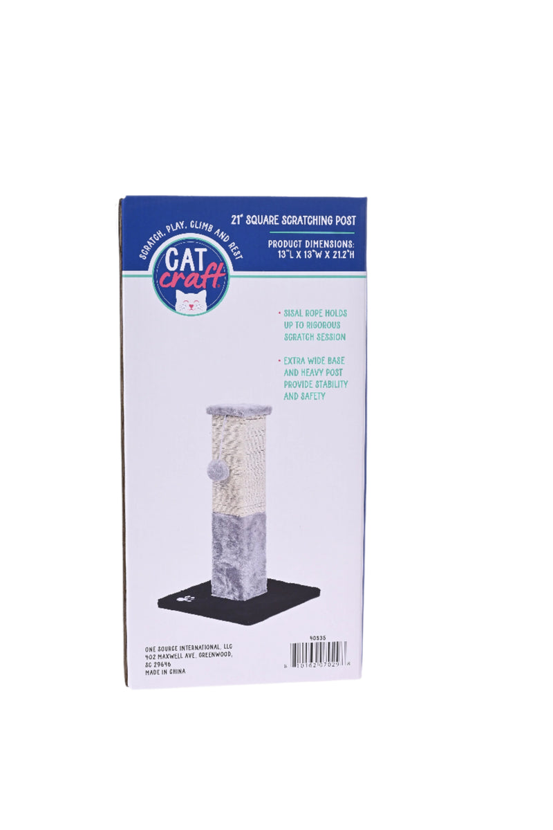 Cat Craft 21" Square Scratching Post