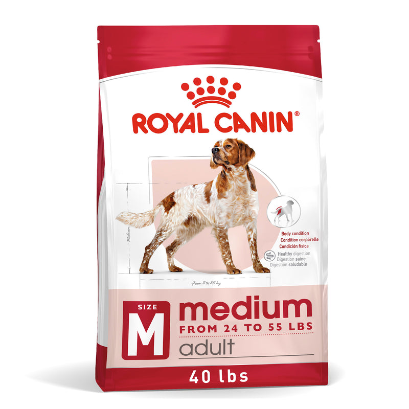Royal Canin Size Health Nutrition Medium Adult Dry Dog Food, 40 lb