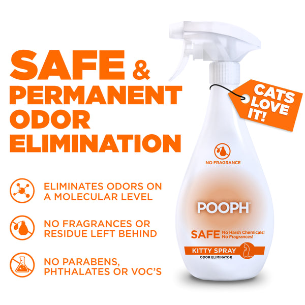 POOPH® Kitty Spray Odor Eliminator, 20oz Spray – Petsense