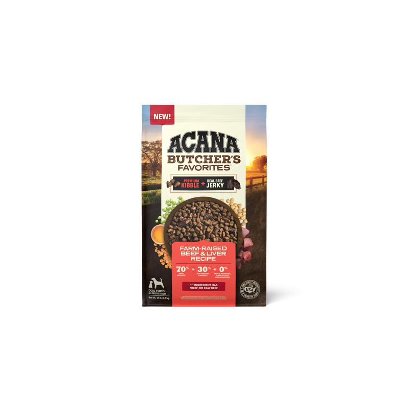 ACANA Butcher's Favorites Farm-Raised Beef 17lb