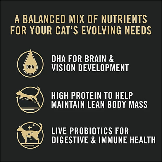 Purina Pro Plan All Life Stages Chicken & Rice Dry Cat Food 5.5lb