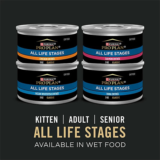 Purina Pro Plan All Life Stages Chicken & Rice Dry Cat Food 5.5lb