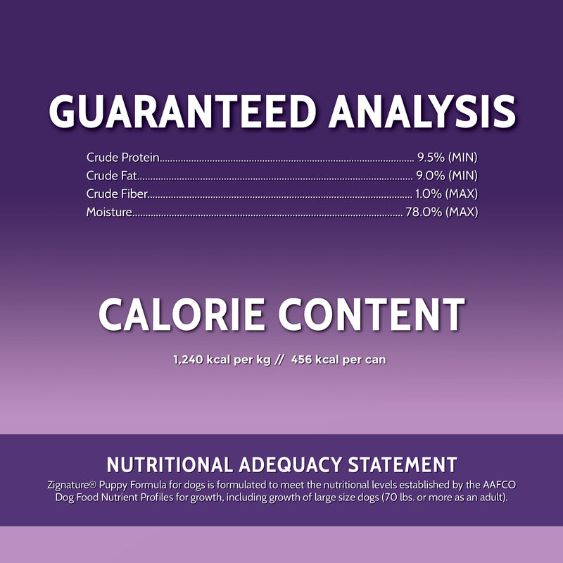 Zignature Limited Ingredient Puppy Formula Dog Food - 13oz