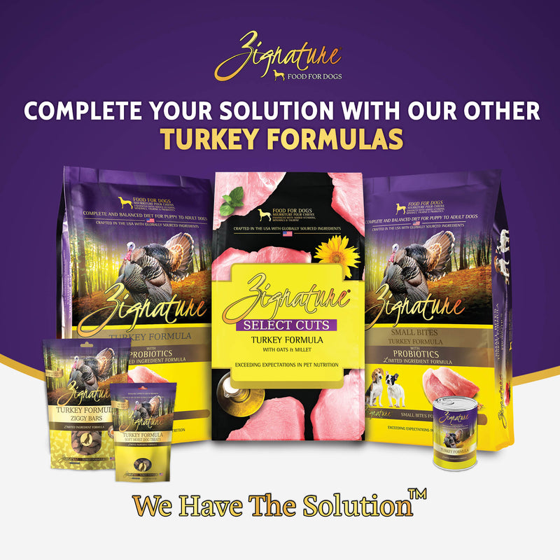 Zignature Limited Ingredient Select Cuts Turkey Formula - 4lb