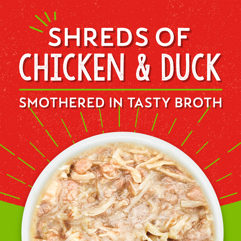 Stella & Chewy's Lil Bites Savory Stews Chicken & Duck Dinner in Broth for Dogs - 2.7 oz. Cup