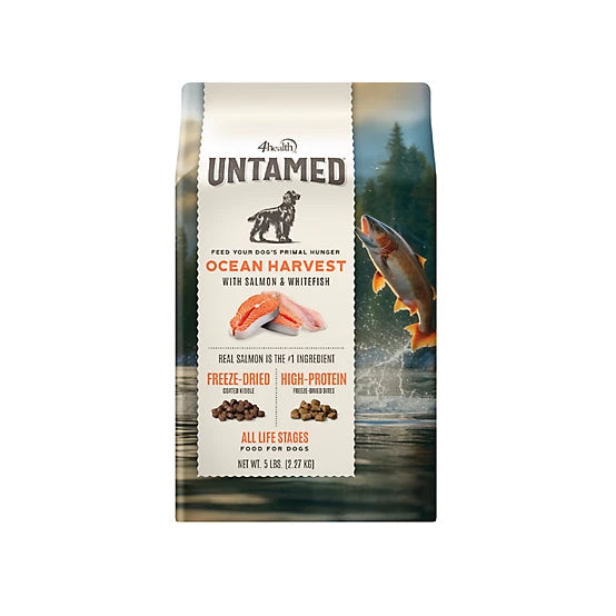 4health Untamed All Life Stages Ocean Harvest Recipe with Salmon and Whitefish Dry Dog Food