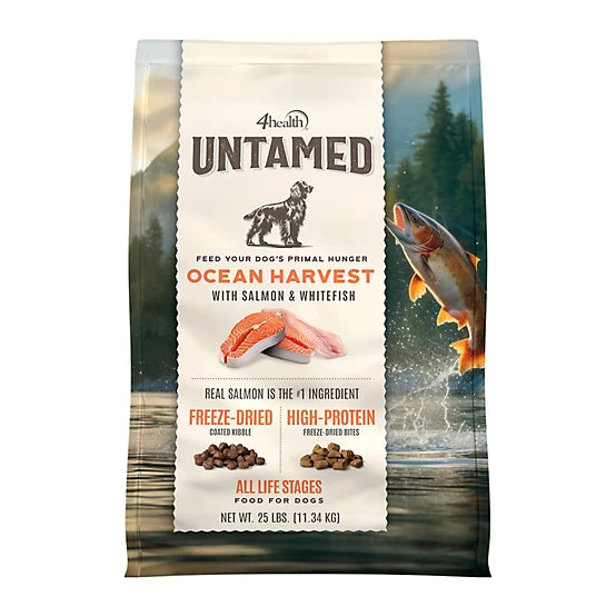 4health Untamed All Life Stages Ocean Harvest Recipe with Salmon and Whitefish Dry Dog Food