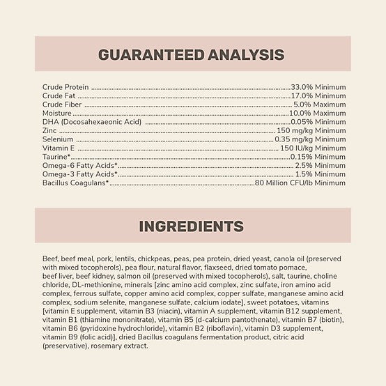 4health Untamed All Life Stages Primal Cuts with Beef Recipe Dry Dog Food