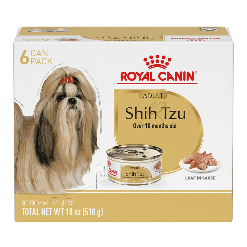 Royal Canin Breed Health Nutrition® Shih Tzu Loaf In Sauce Dog Food, 3 oz, 6-pack