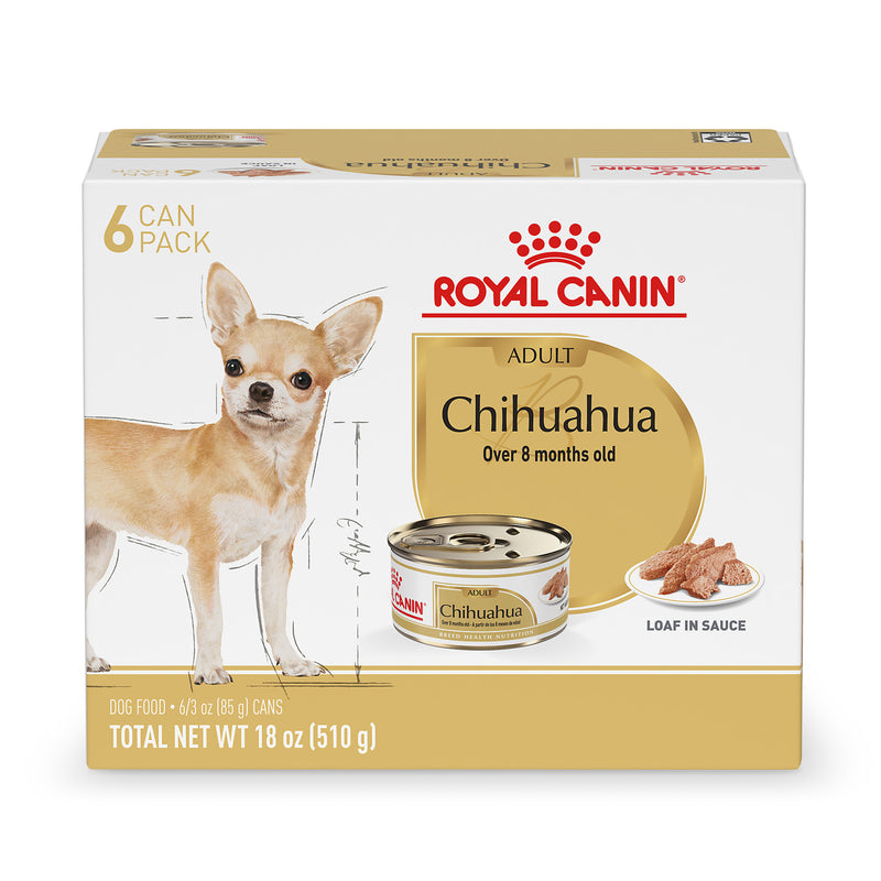 Royal Canin Breed Health Nutrition® Chihuahua Adult Loaf In Sauce Dog Food, 3 oz, 6-pack