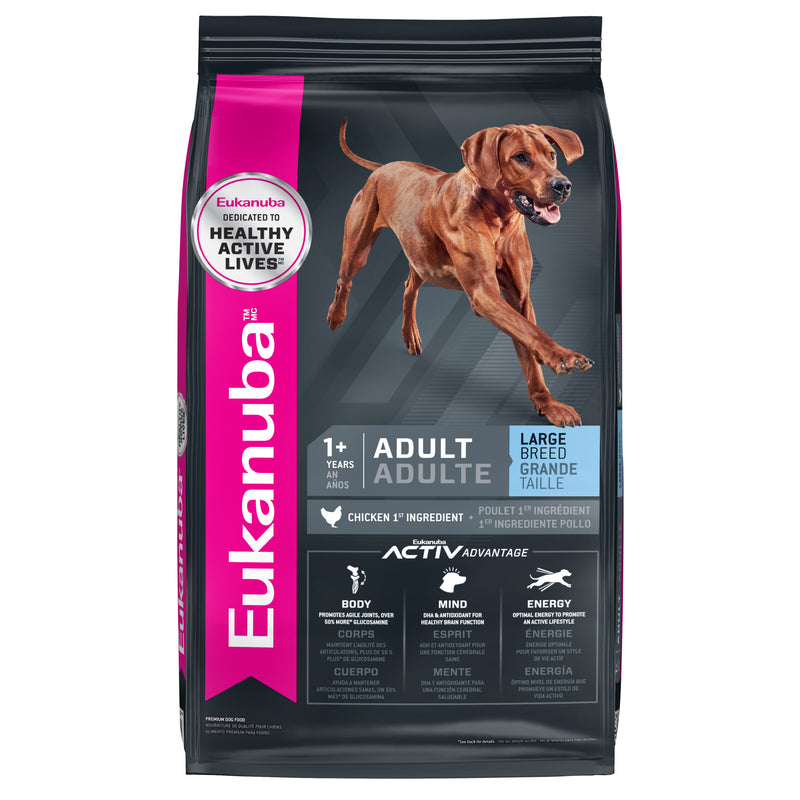 Eukanuba Adult Large Breed Dry Dog Food, 40 lb