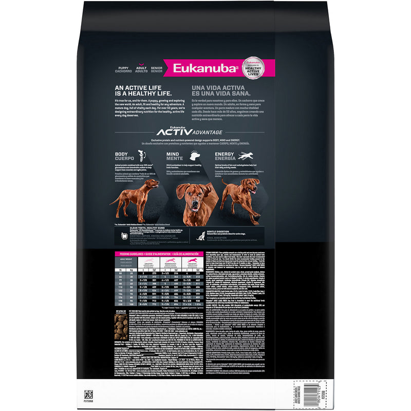 Eukanuba Adult Large Breed Dry Dog Food, 40 lb