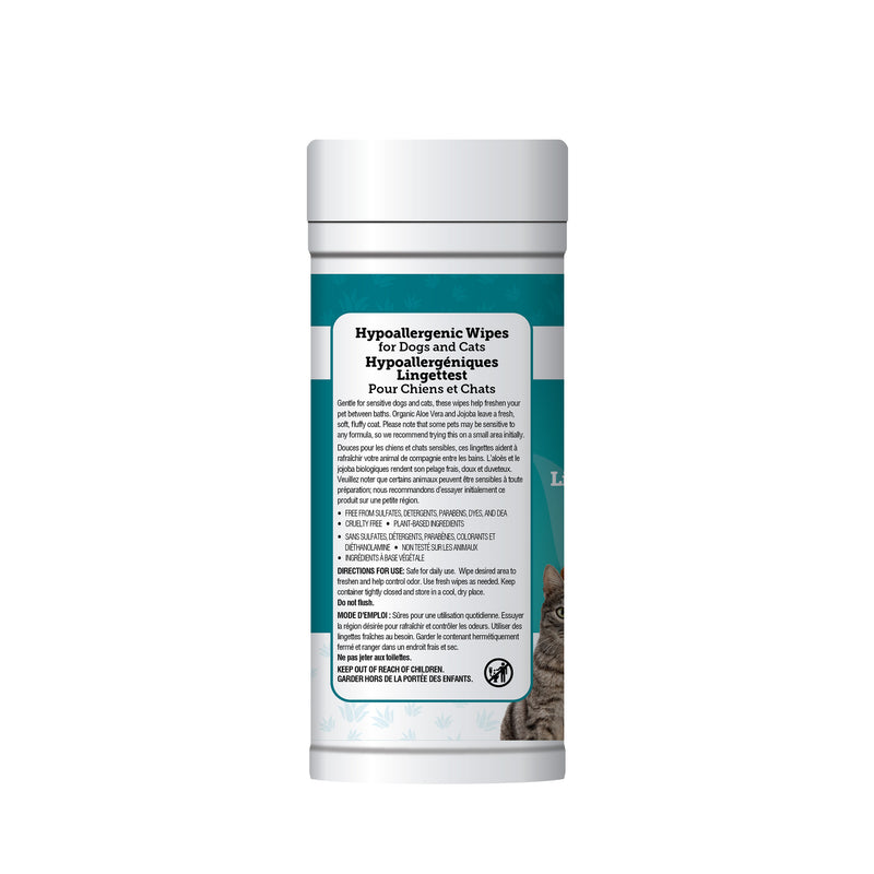 Espree Dog & Cat Hypoallergenic Aloe Wipes, 50ct