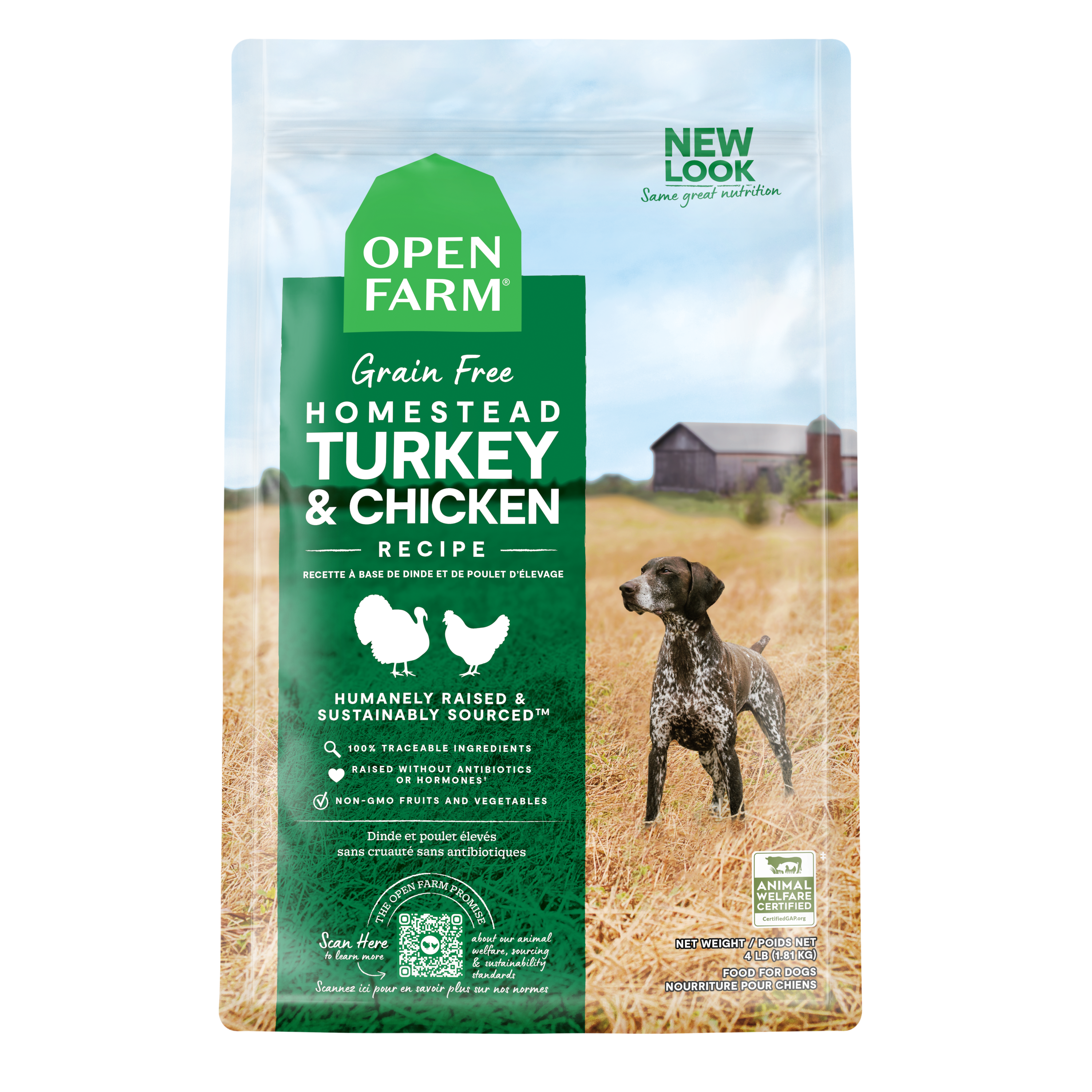 Open Farm Homestead Turkey & Chicken Grain-Free Dog Kibble – Petsense