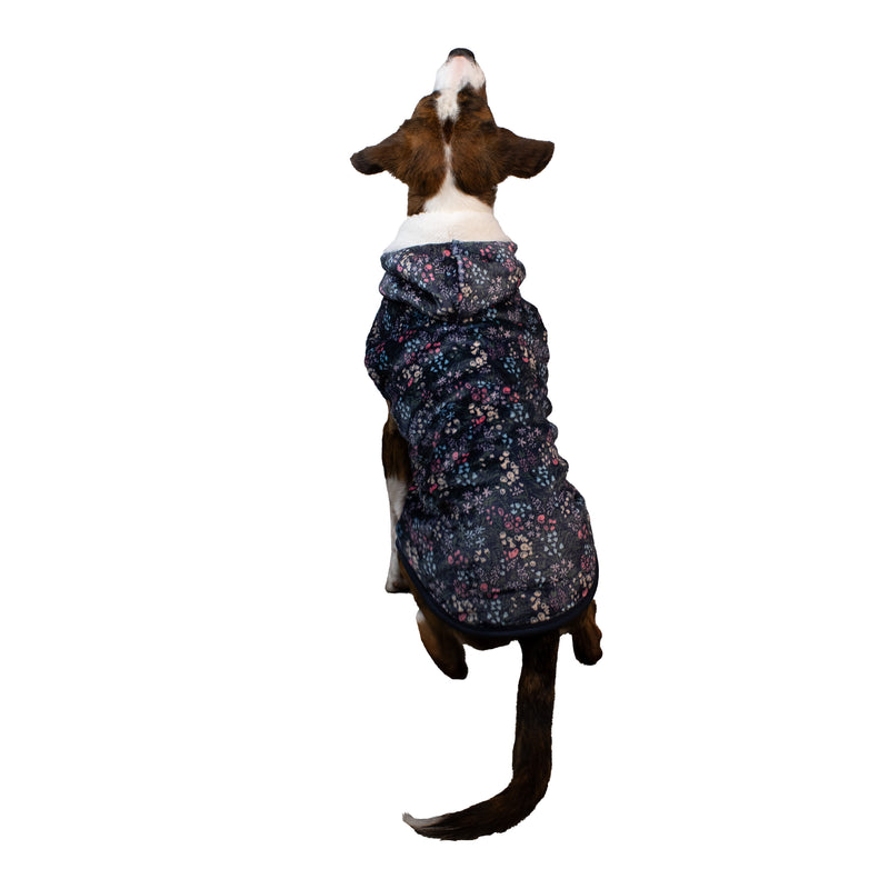 FLORAL DOG HOODIE