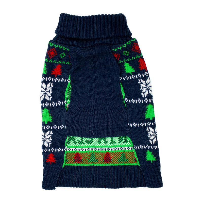 KISS SANTA COLLARED SWEATER