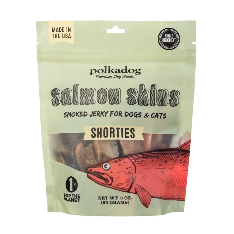 Polkadog Salmon Skins