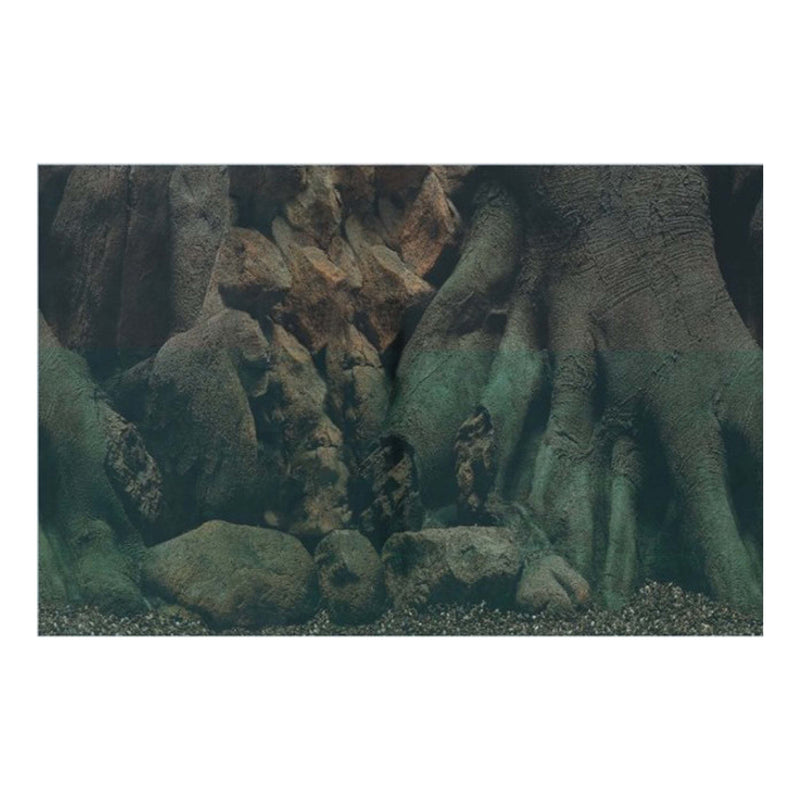 Reptology Double Back Terrarium Background Desert/Tree Trunk - Fits Up To 29 Gallons
