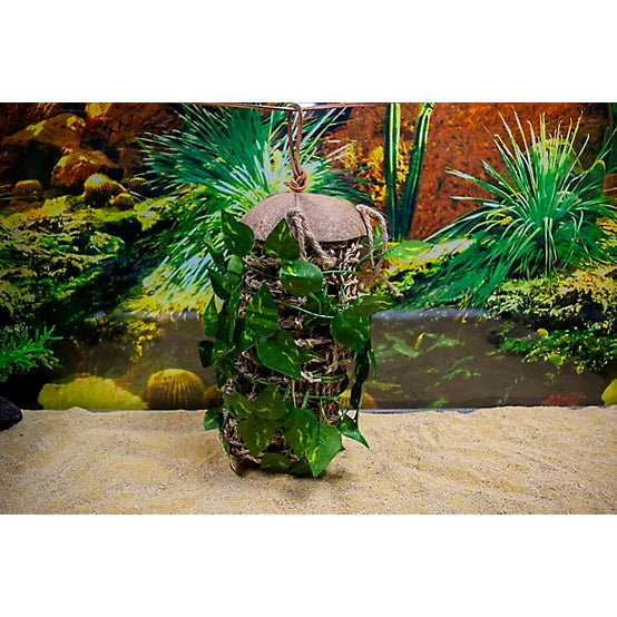 Penn-Plax Reptology Coconut Hideaway