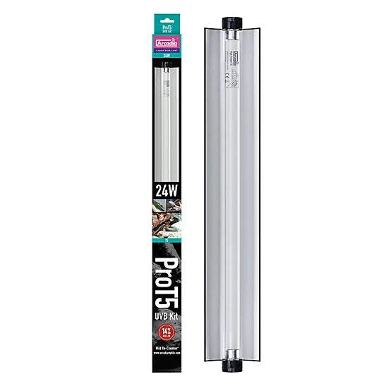 Arcadia 24W 14 Pro T5 UVB Light Kit, Dragon 14%